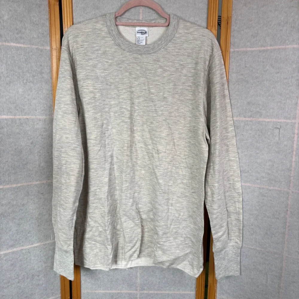 Duofold Thermal Set Medium Gray Merino Wool‎ Blend Base Layer Long Johns Mens
